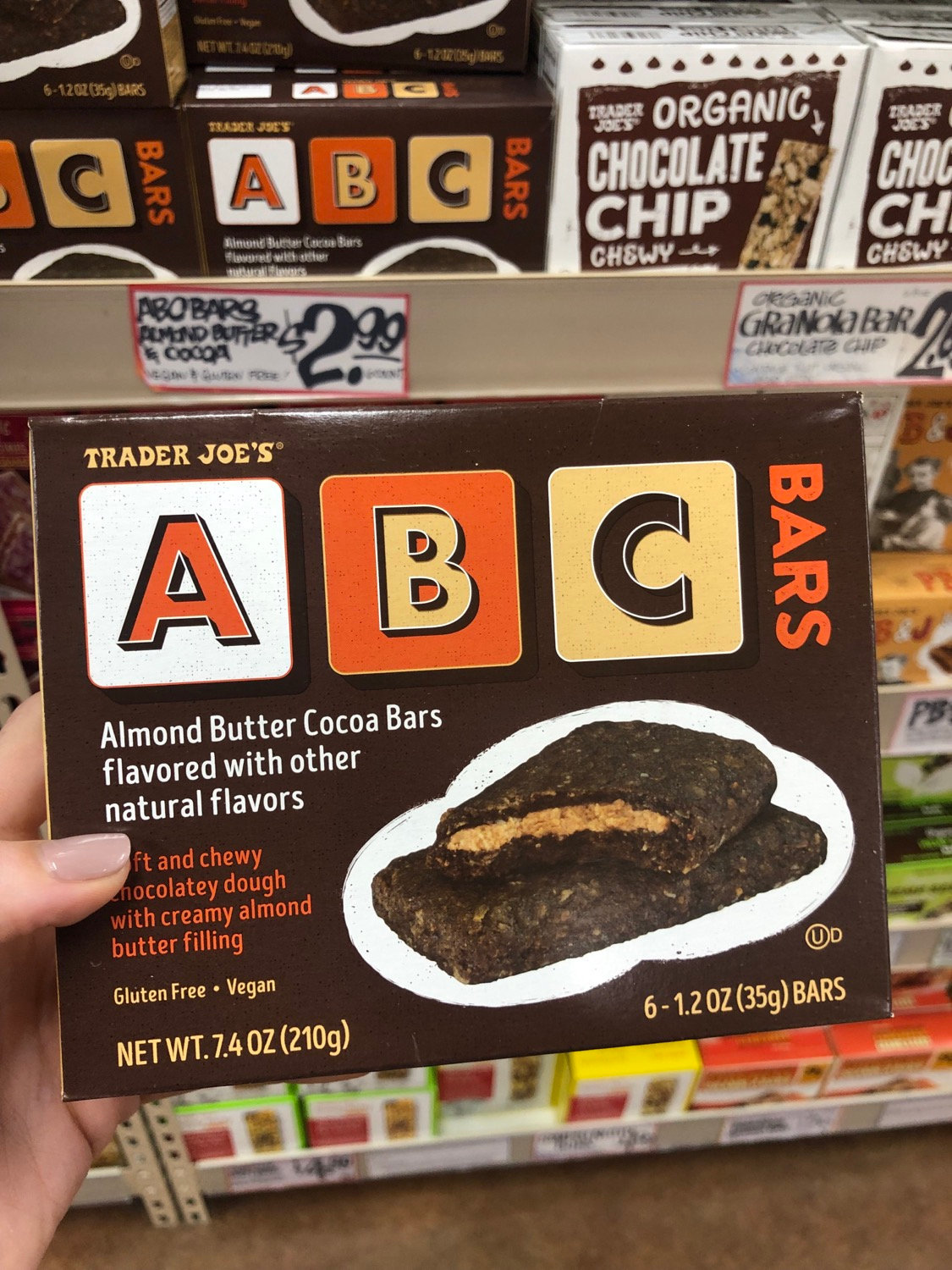 Trader Joe's Almond Butter Cocoa Bars